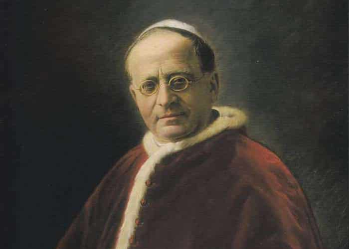 Pope Pius XI, who condemned classical socialism for violating subsidiarity; whether democratic socialism violates subsidiarity is up for discussion