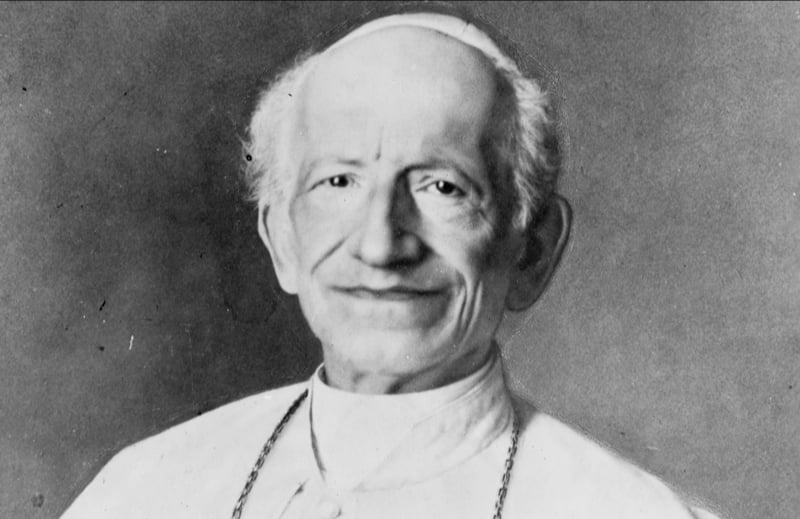 Pope Leo XIII, who was the pope who articulated the right to private property
