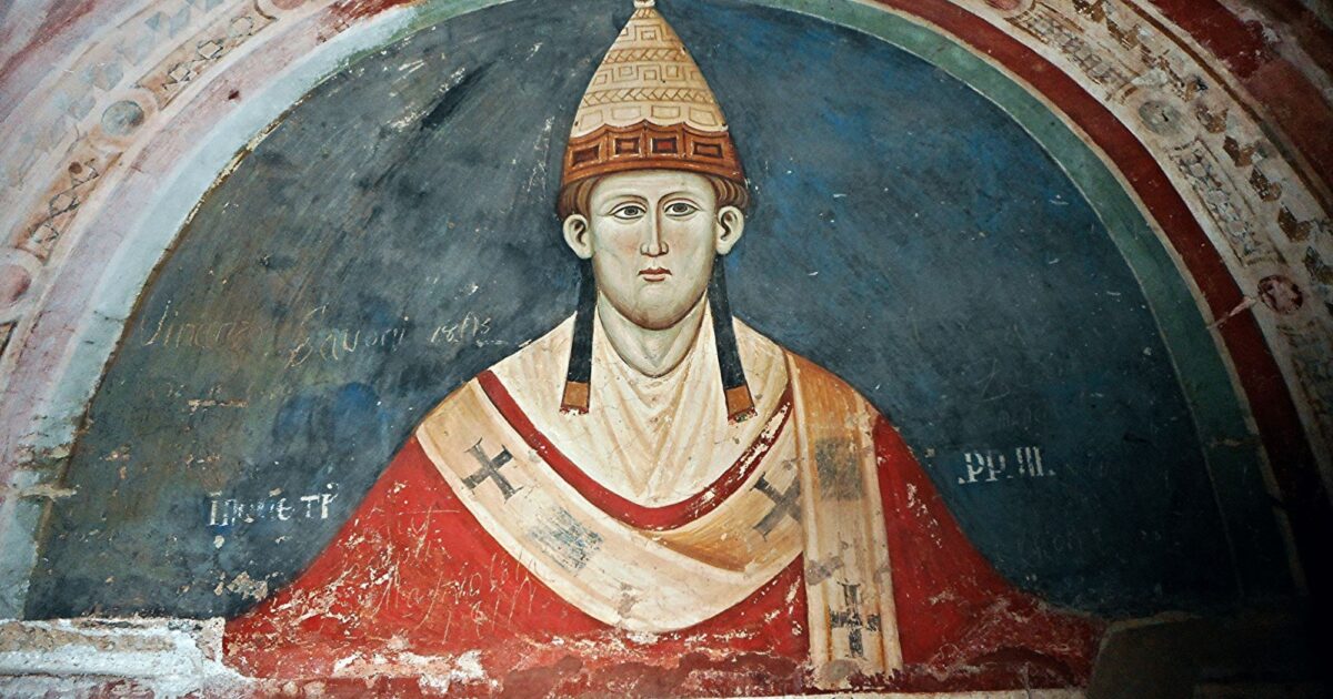 Pope Innocent III spoke about the state's right to the death penalty while echoing the call to mercy.