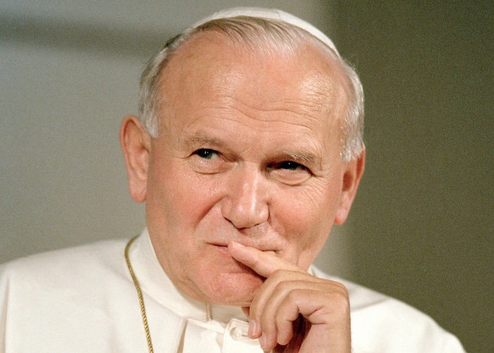 Pope St. John Paul II called for the restriction of the death penalty but did not proclaim it as never admissable.